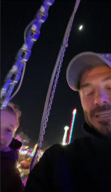 贝克汉姆宠溺小七公主,贝克汉姆宠小七故事