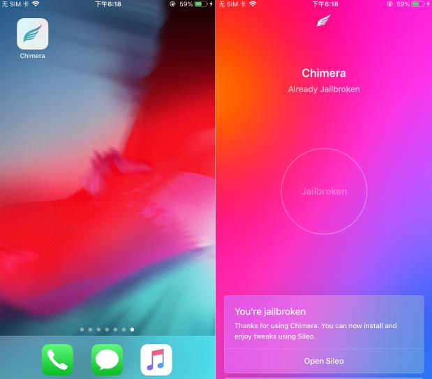 chimera越狱恢复,chimera越狱没反应