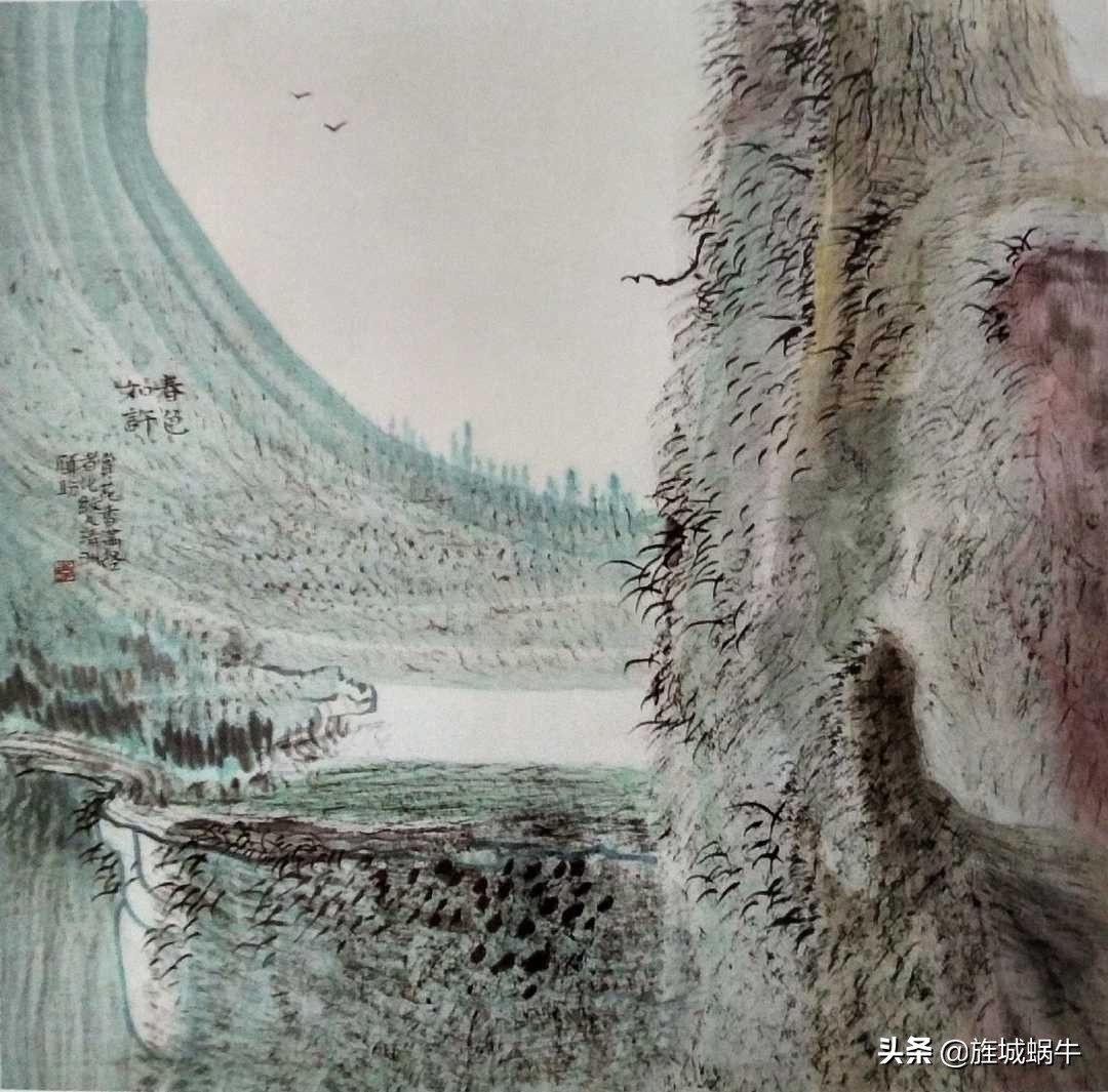 这些如梦如诗的画带你走向山林、田园，去领悟心的感触