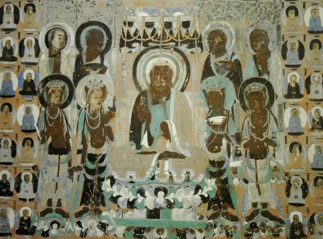 敦煌壁画320窟赏析,敦煌莫高窟420窟壁画