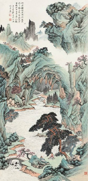 郑午昌花鸟,丝鬓散人郑午昌百幅绘画作品赏析