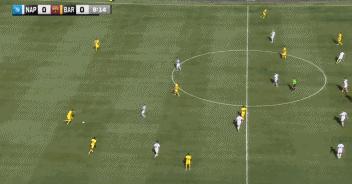 巴萨德容个人集锦,德容巴萨首秀表现