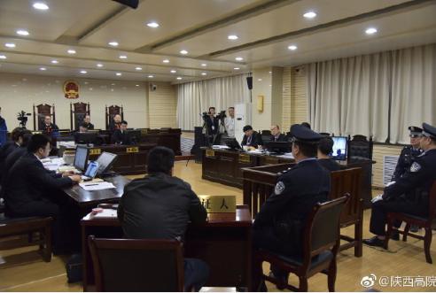 张扣扣庭审视频陈述画面曝光,陕西二审张扣扣现场视频