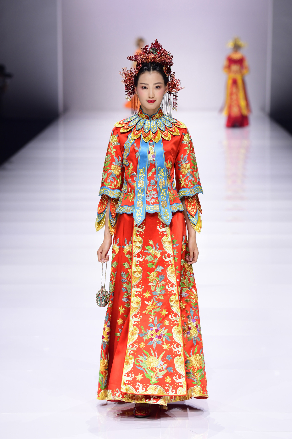 旗纪中式婚服定制,旗纪新中式嫁衣