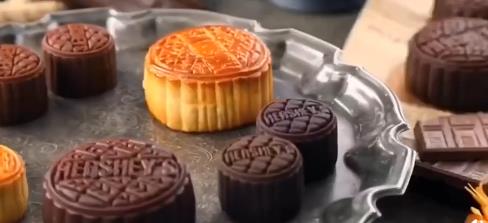 好时巧克力月饼,好时巧克力流心月饼