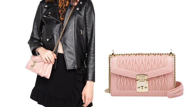 樱花粉包包新款,大牌520限定包包