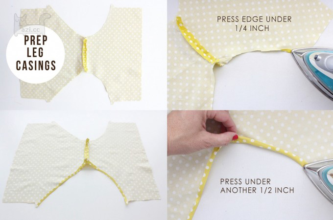 0到1岁尿布裤防漏尿布兜,婴儿尿布兜制作教程