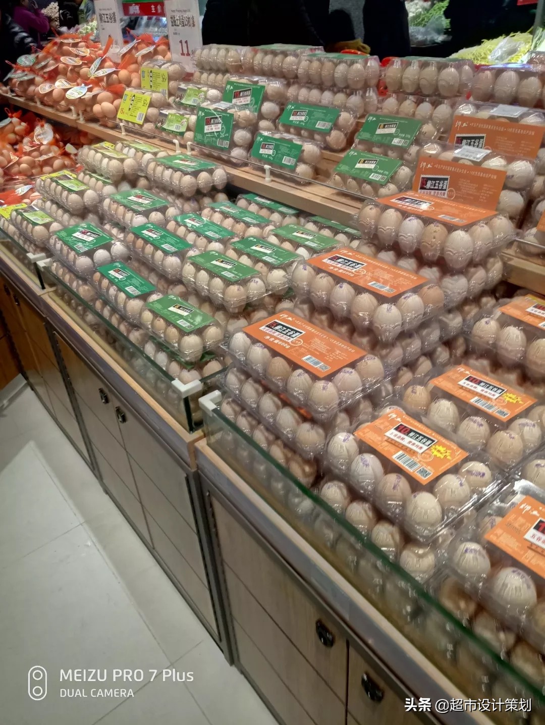 清爽、洁净，不经意间的惊艳！联家超市新开店一组陈列图片