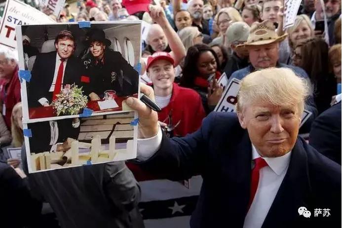迈克杰克逊和特朗普年轻的时候,迈克尔杰克逊和特朗普是什么关系