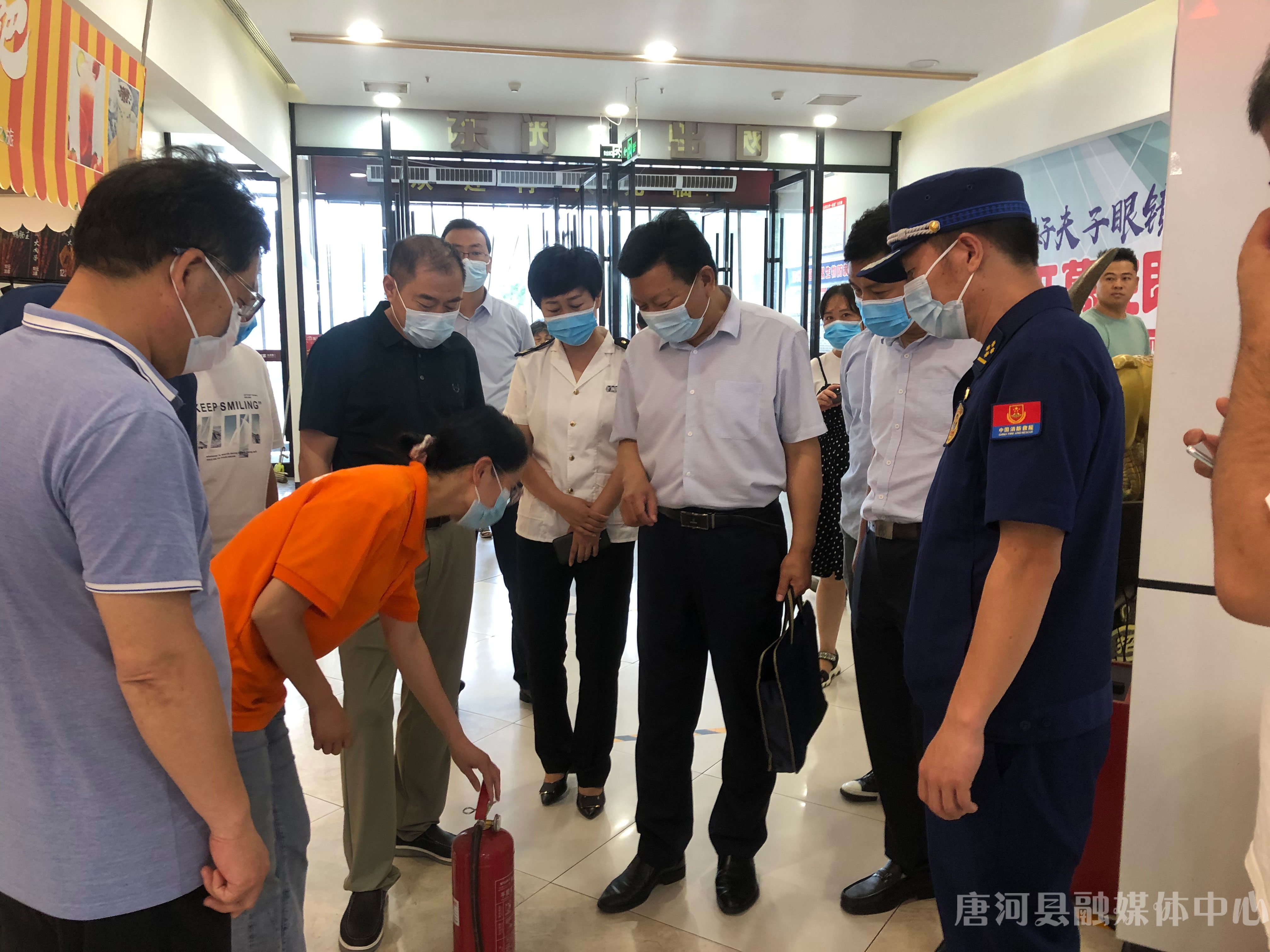 市场监管局安排安全生产工作,唐河市场安全检查