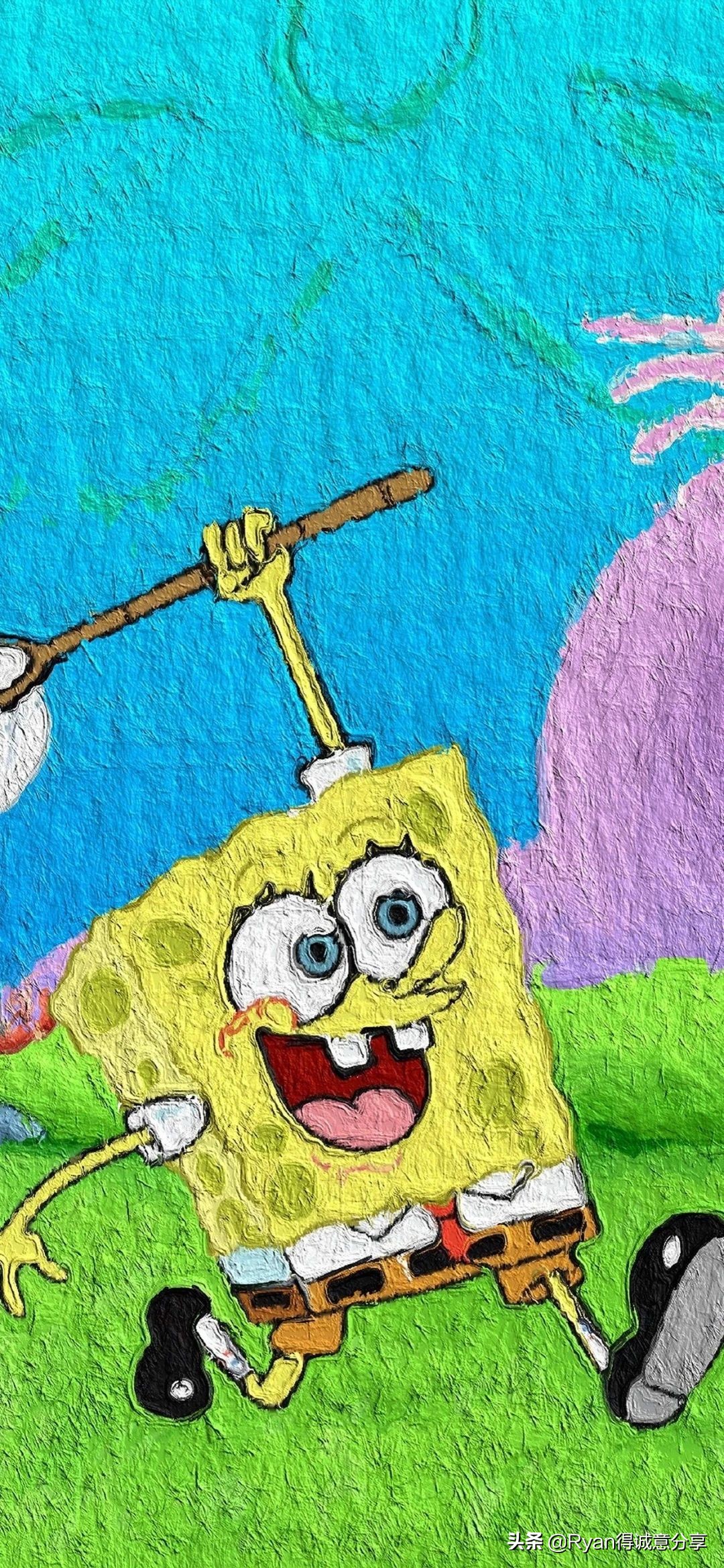 海绵宝宝詹韦连线壁纸,海绵宝宝壁纸桌面主题