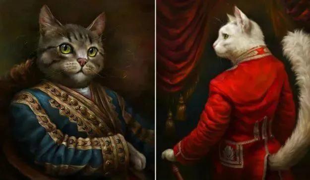 流浪猫突然暴富了,俄罗斯3只流浪猫