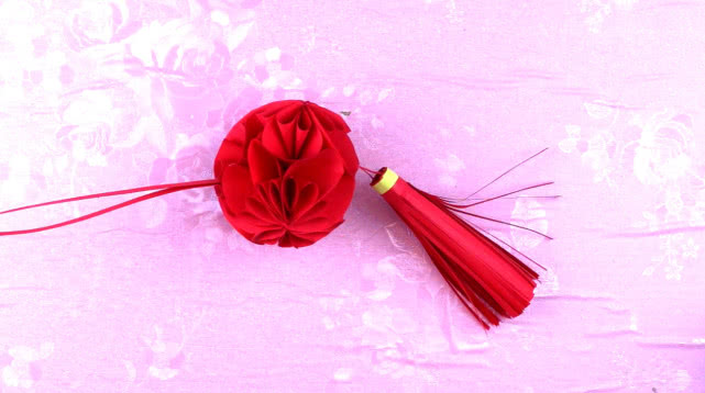 折纸花灯笼的折法手工,折纸小灯笼简单折法