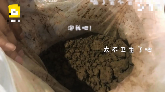 小伙携20多斤老家泥土，称要泡水喝治水土不服，若不管用就种花