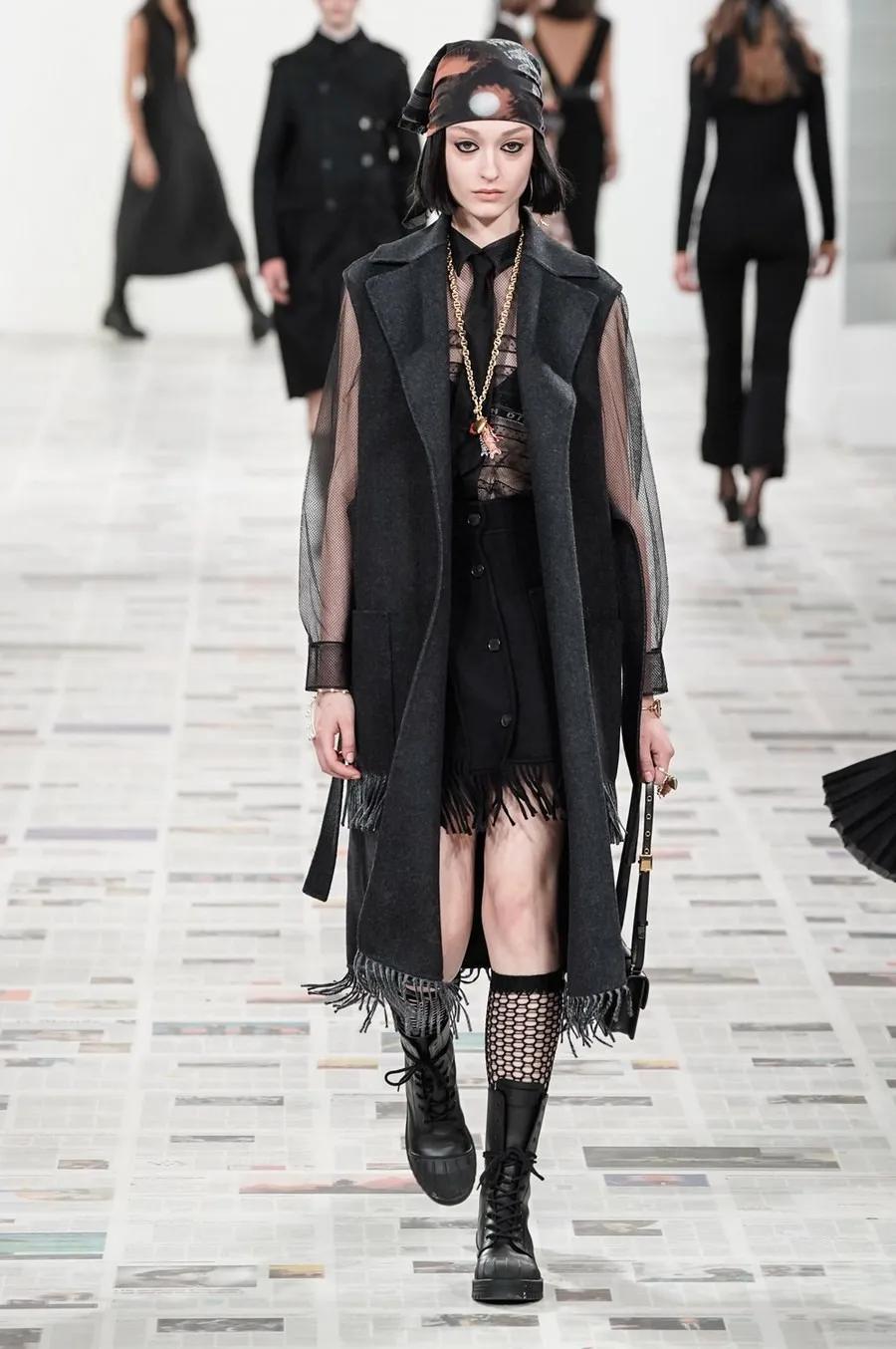 2022巴黎时装周秋冬大衣,2020秋冬巴黎时装周