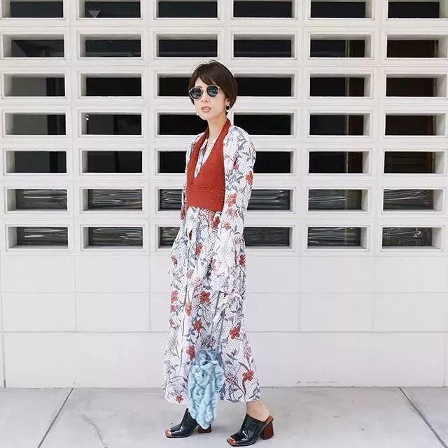 最时髦的孕妇穿搭,日本妈妈精致穿搭