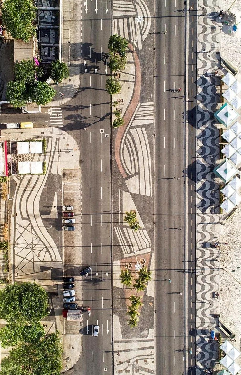 道路设计效果图,个性路面设计