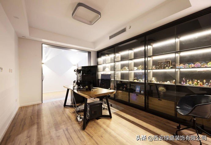 西安旧房装修改造设计,西安旧房翻新现代简约风