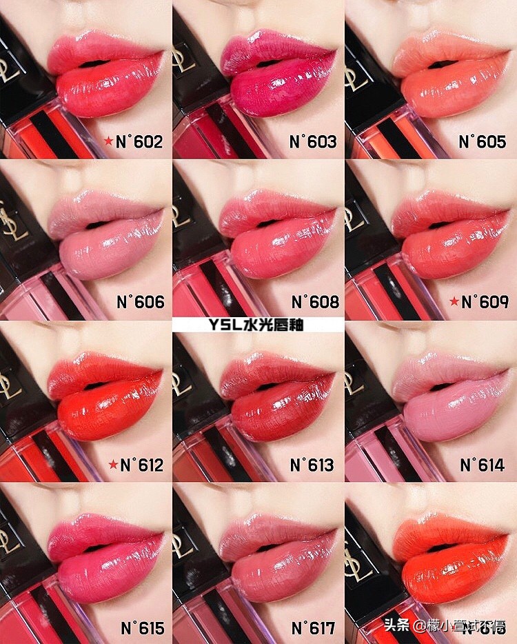 ysl唇釉哪个色号最好看,ysl唇釉哪个色号好看啊