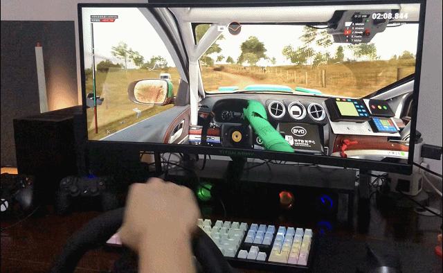 罗技g923力反馈怎么调,罗技g923方向盘指示灯不亮