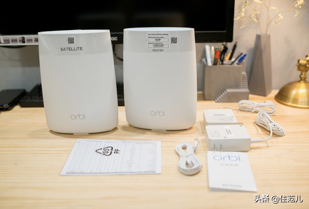 网件路由器有线mesh组网,忘装网线