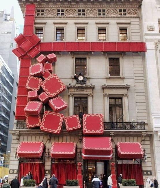 创意门店牌头设计,日本街头店铺设计风格