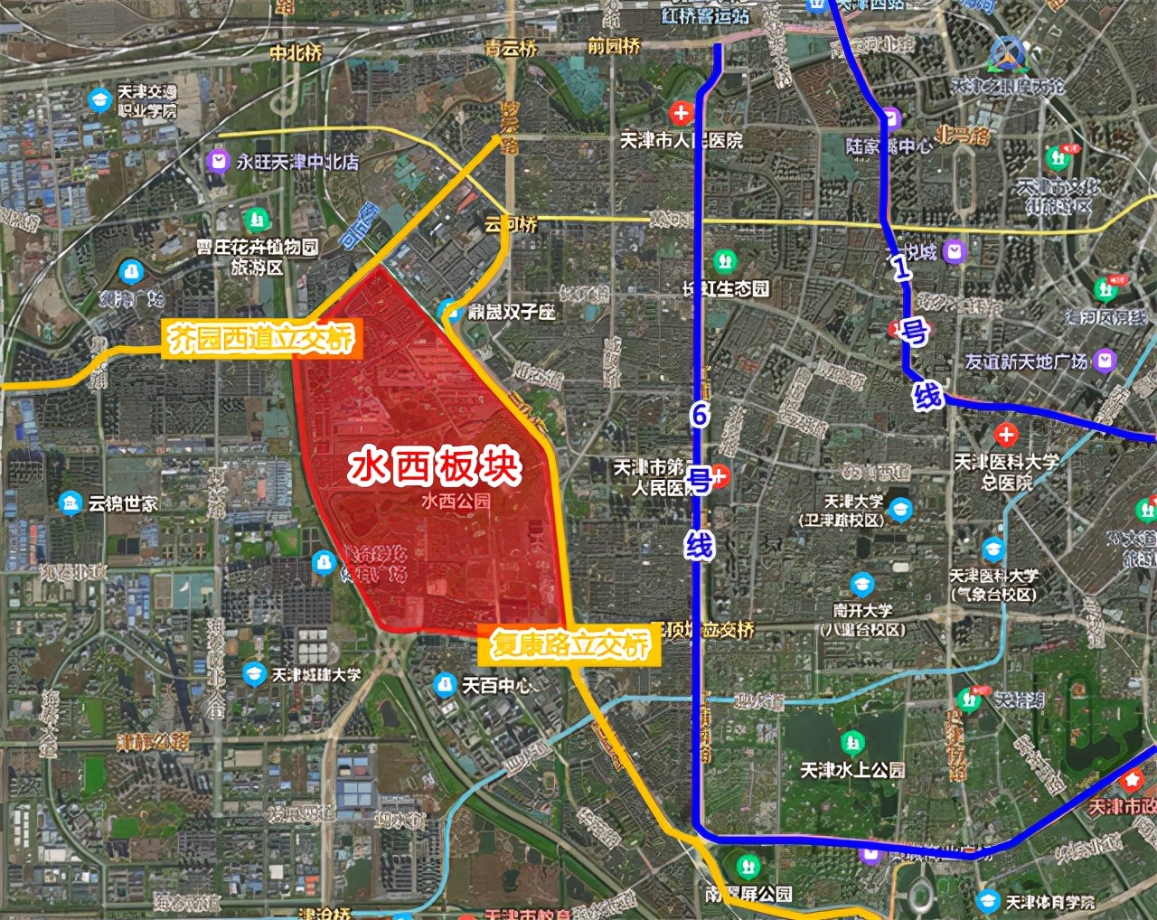 天津最有潜力的板块,天津成熟板块最新规划