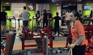 最强健身房扫地僧,健身房扫地僧