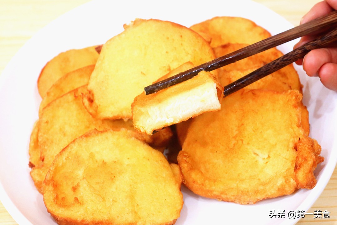 炸馒头片怎么炸又酥又软,馒头切片裹蛋液做的好吃吗