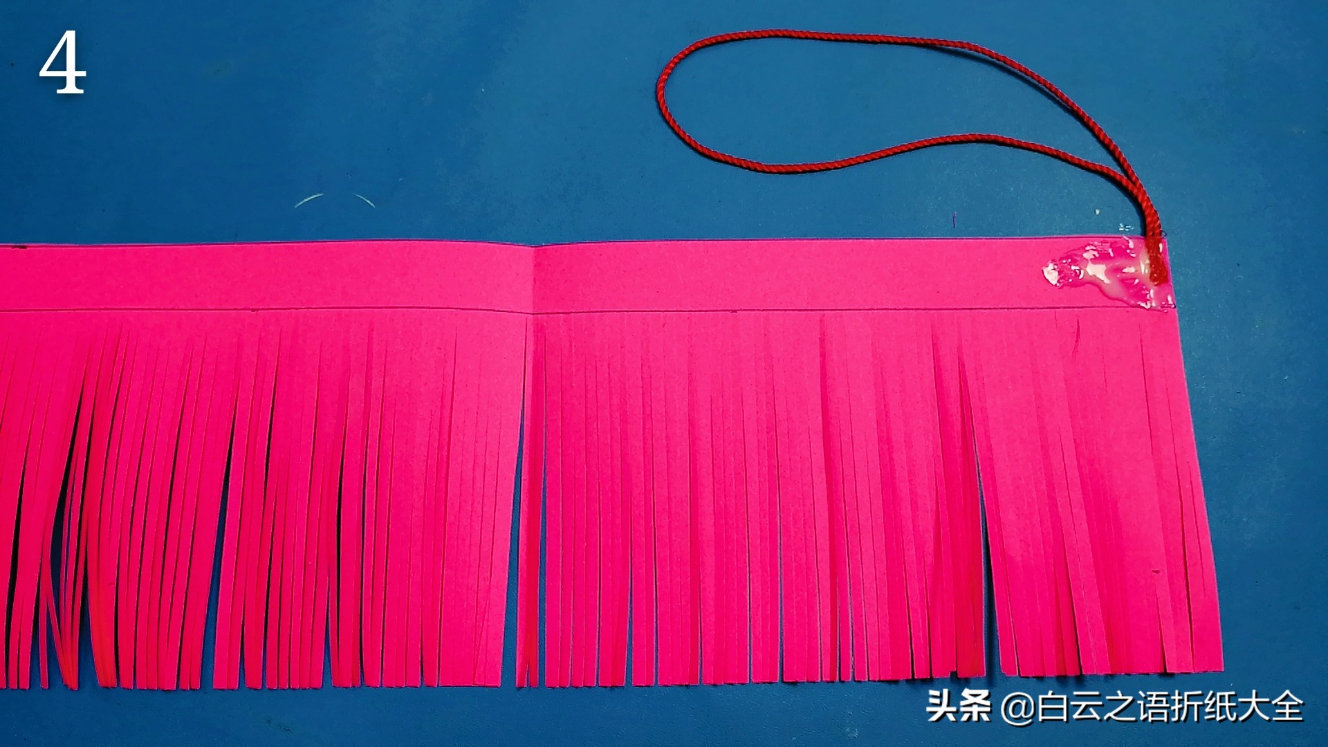 流苏折纸花,流苏上的装饰品可以怎么用折纸做