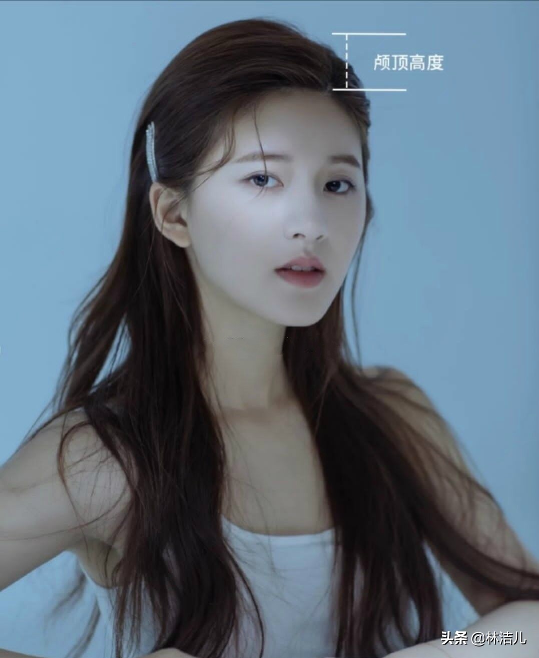 无论什么发型都好看,不管什么发型都掩盖不了你的美