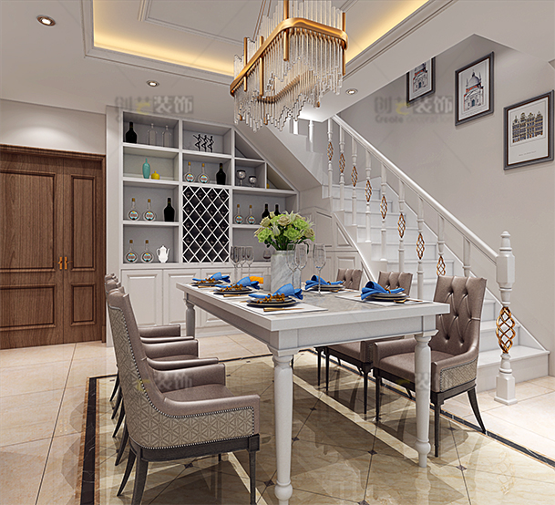 昆明经典名苑73平装修效果,昆明官渡区小户型复式装修