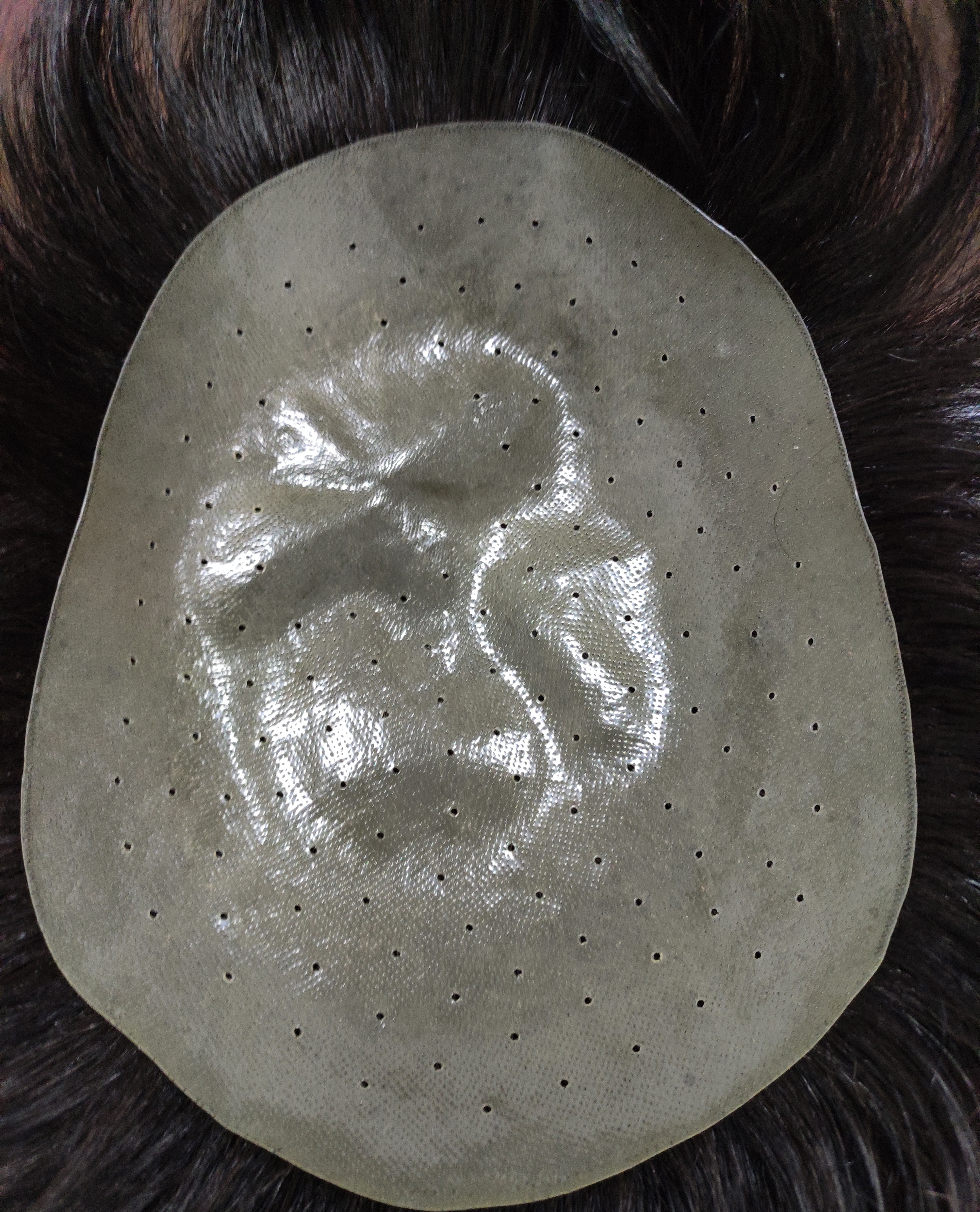 假发补发网底什么材质好,真发补发片店铺男士