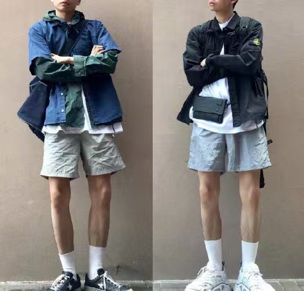 男生夏天穿短裤还是长裤,夏天短裤穿搭男生