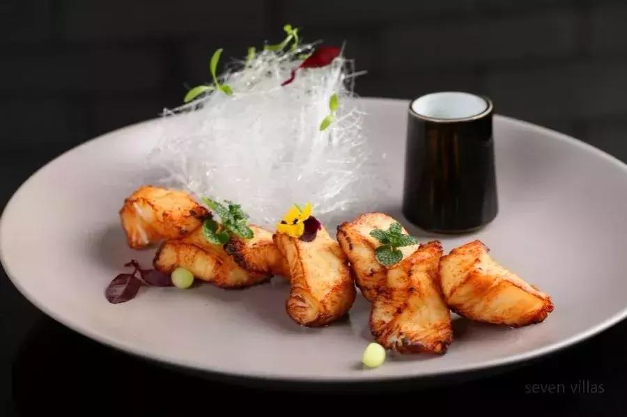 粤菜海鲜摆盘花草教程,摆盘雕刻花草名称及图片