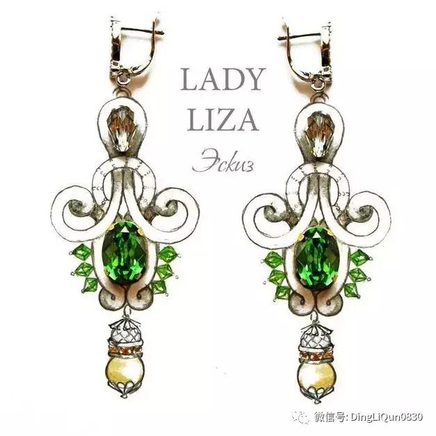 珍珠手工串珠教程,串珠教程简单优雅的s型珍珠耳坠