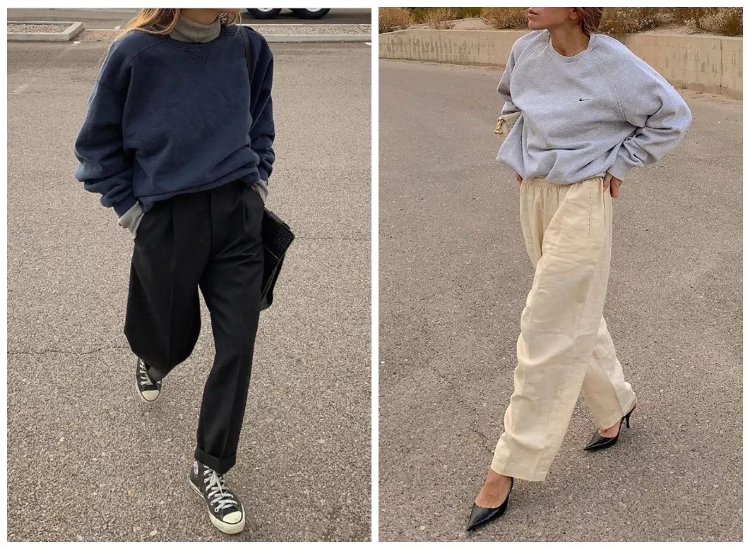 毛衣和卫衣哪个时尚一点好,卫衣与毛衣哪款好看