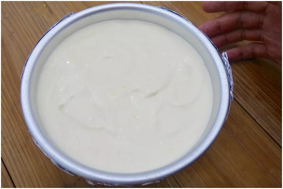 轻乳酪芝士蛋糕,8寸轻乳酪芝士蛋糕最佳配方免烤