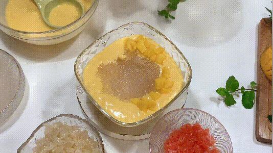 杨枝甘露自带仙气的港式甜品,港式杨枝甘露的做法