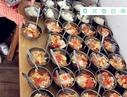妈妈突袭幼儿园拍下幼儿园午餐,妈妈突然突袭幼儿园