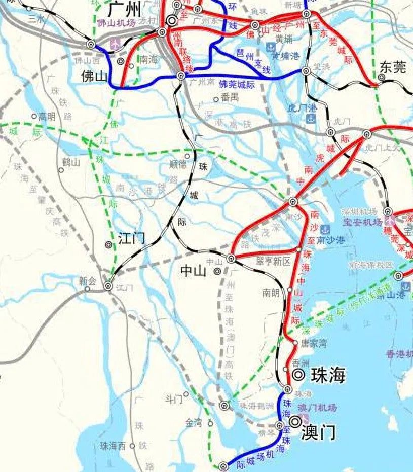 珠海在大湾区的位置,珠海是大湾区核心城市