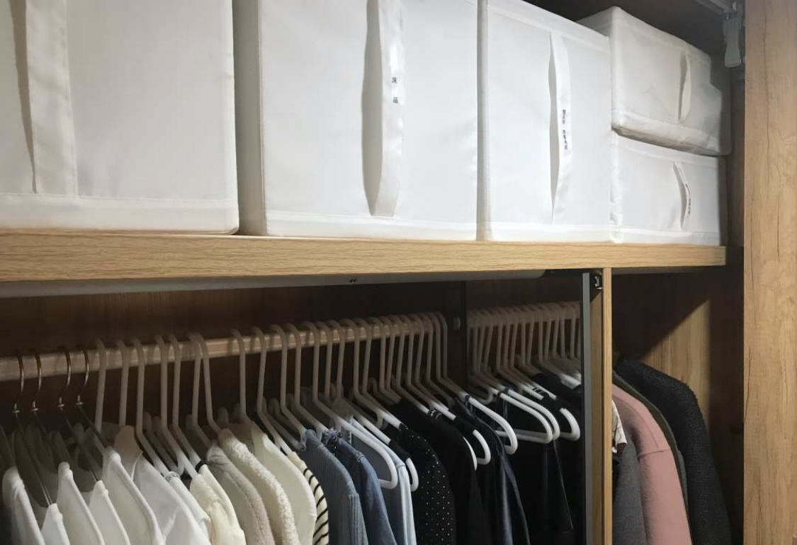 布衣柜收纳教程,一步到位衣柜收纳法