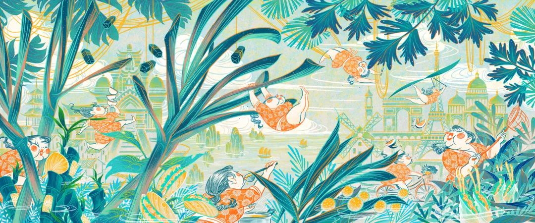 她画的这套《神秘博士》中国风系列，“美哭了”万千网友