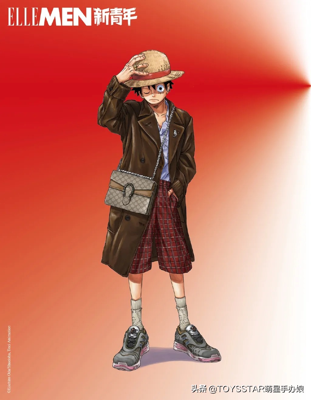 海贼王梦幻联动jojo,海贼王路飞潮牌联名