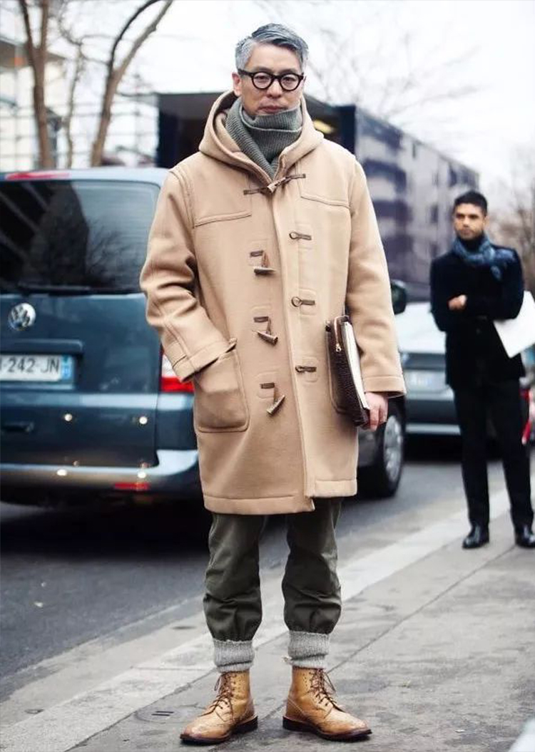 日本木下孝浩穿搭,日本大叔潮流穿搭