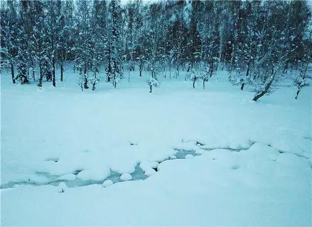 冬天的阿勒泰冰雪,冬天的雪冰雪奇缘