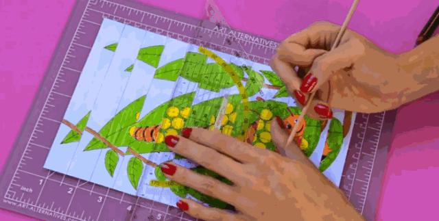 创意手工折纸挂起来装饰,手工折纸创意垃圾桶照片