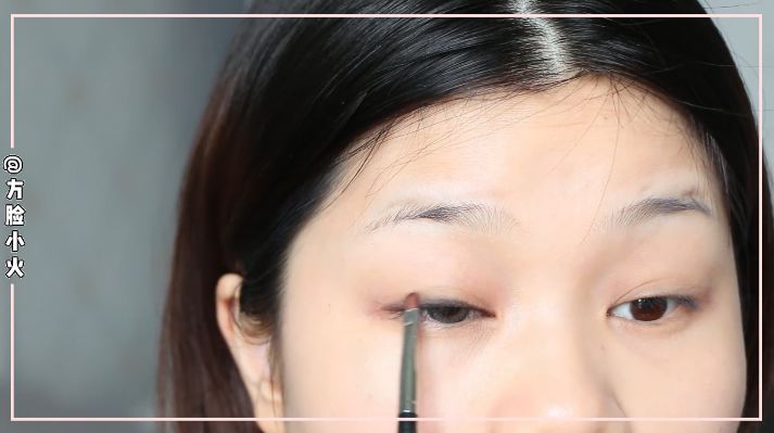 单眼皮内双肿眼泡眼妆小烟熏,内双肿眼泡眼妆烟熏