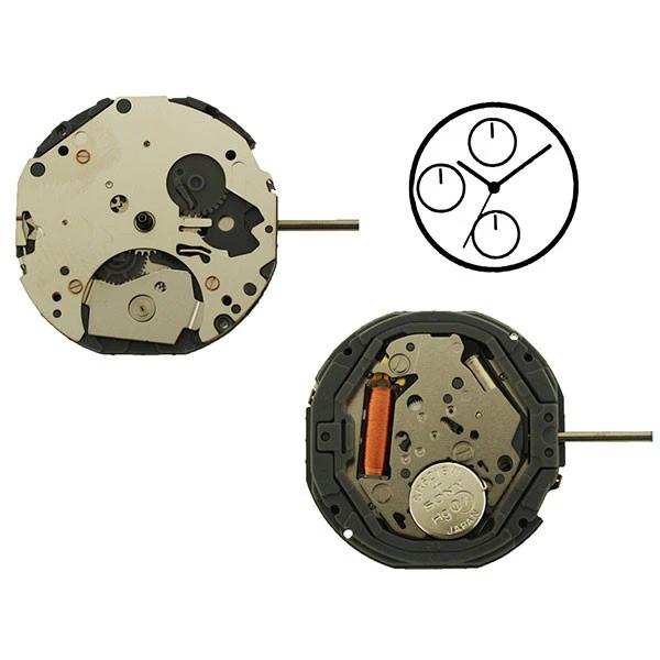 石英表电子表都用纽扣电池吗,电波钟机芯纽扣电池