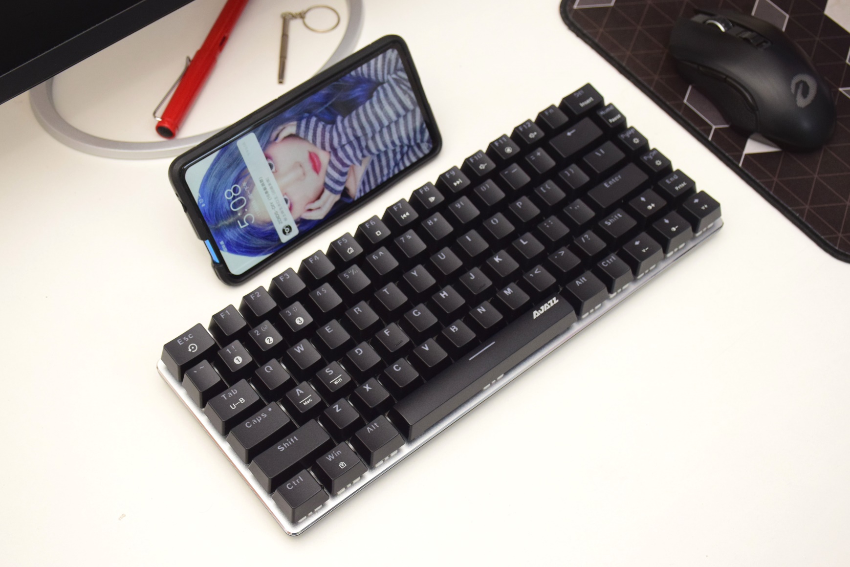 黑爵机械键盘ak33测评,黑爵ak33用什么轴